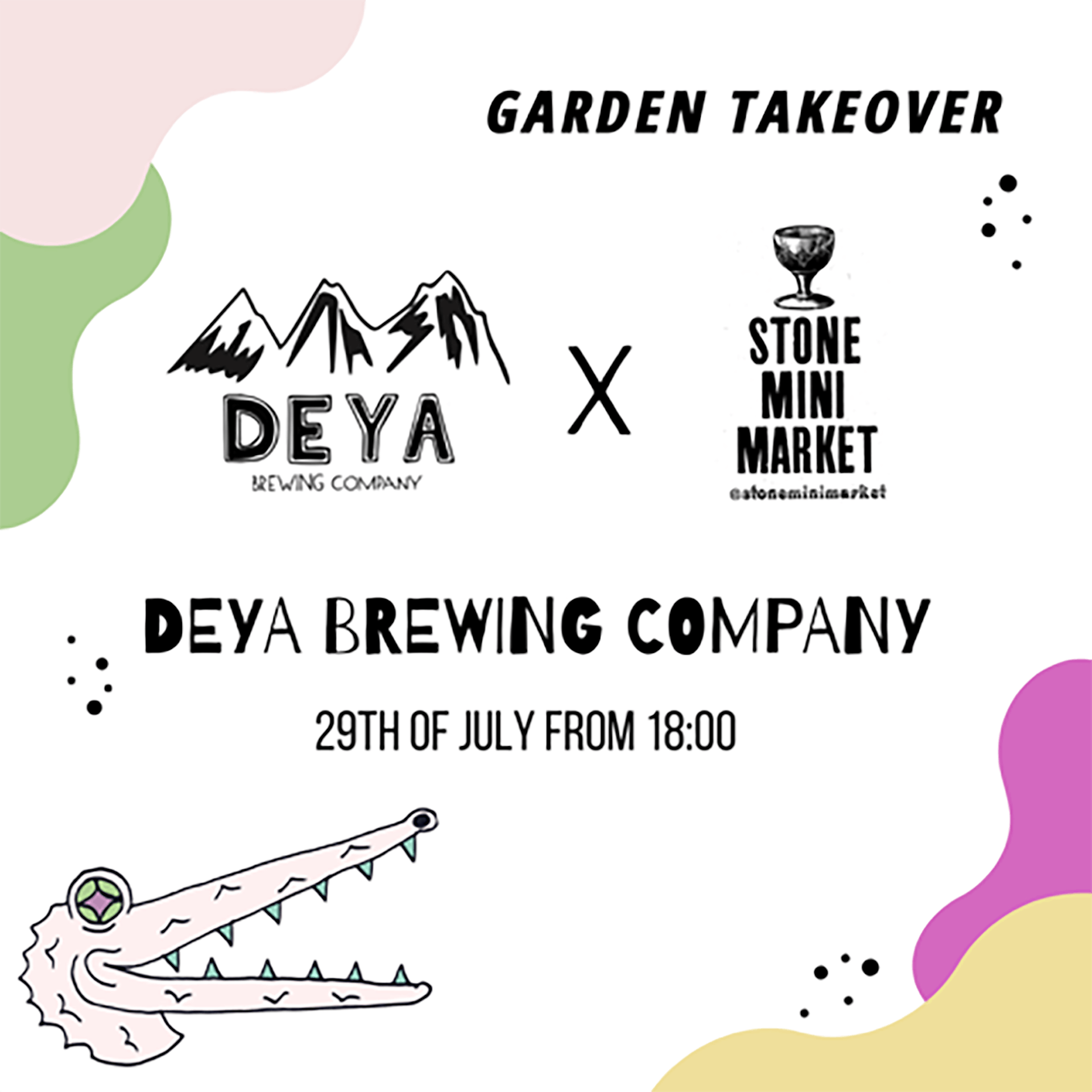 Deya Brewing Company X Stone MinI Market Garden Taken over-2 (1)