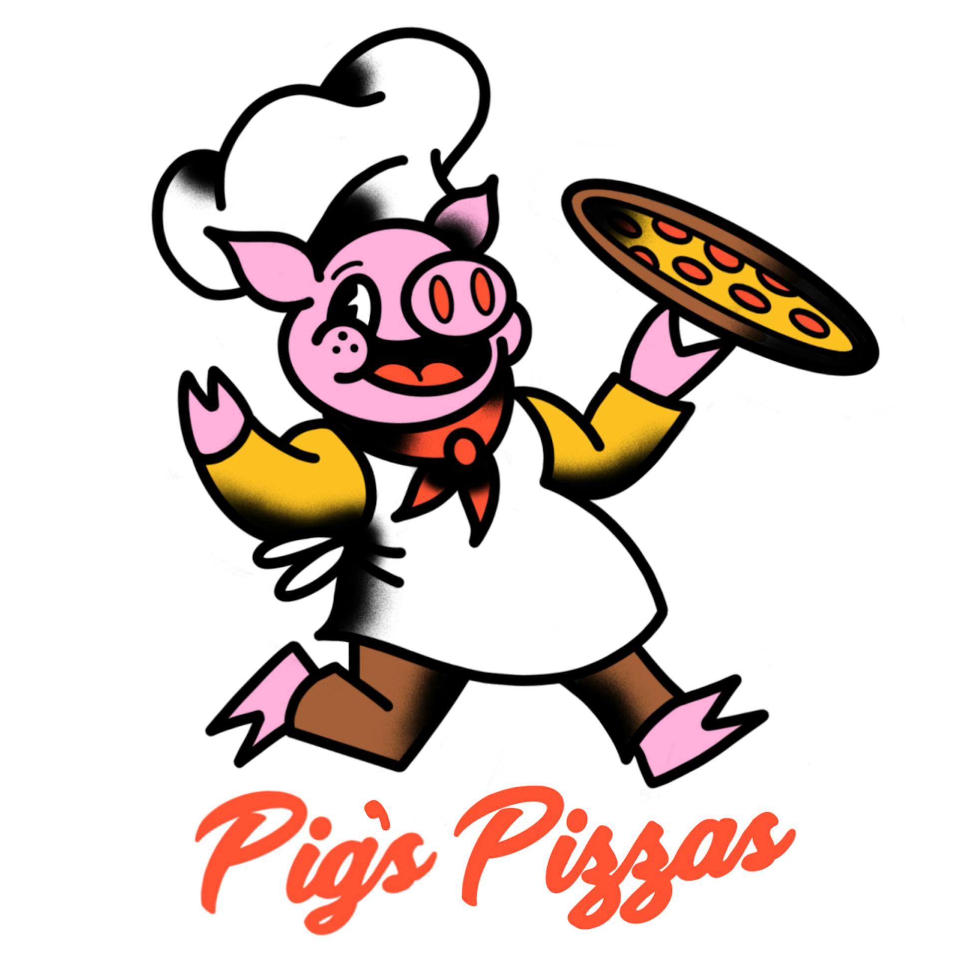 Pig’s Pizzas logo