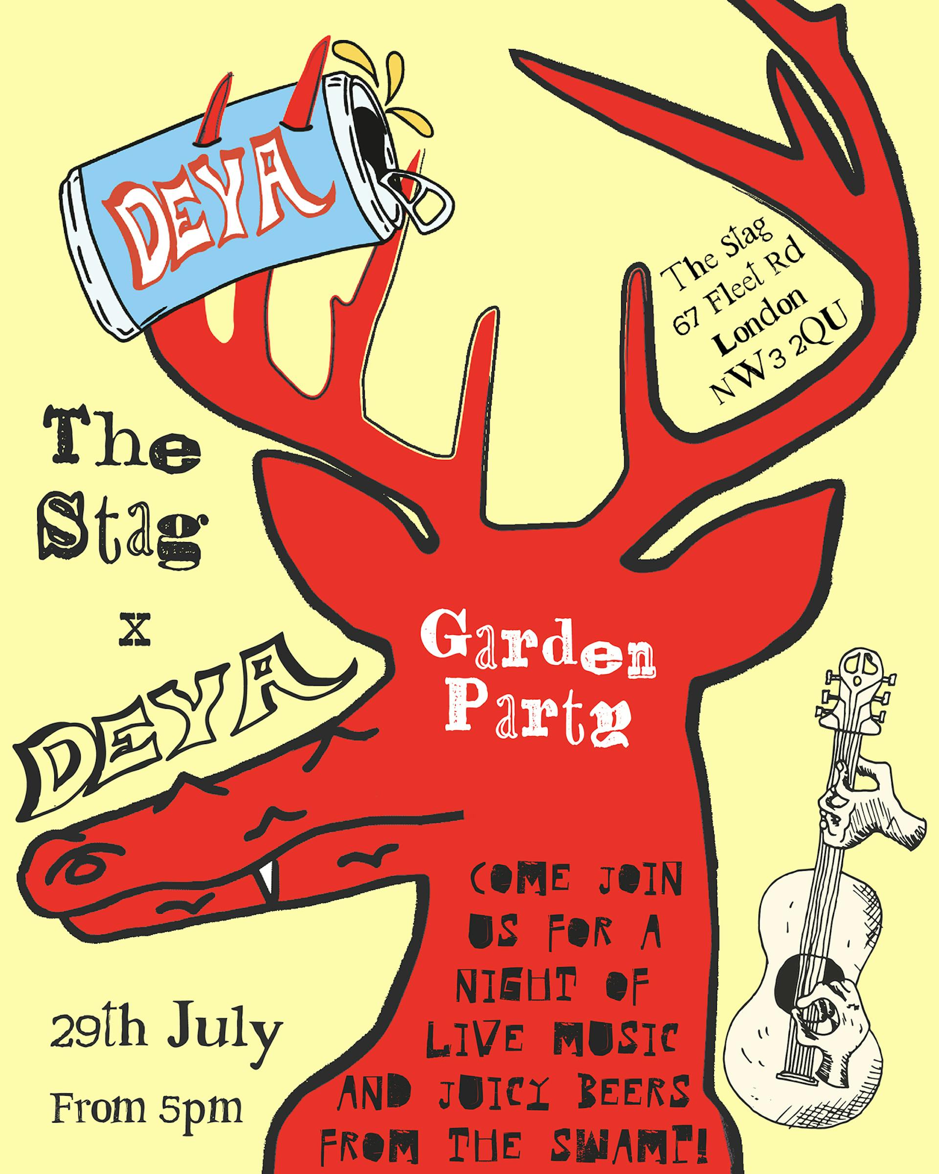 The Stag Garden Party Poster