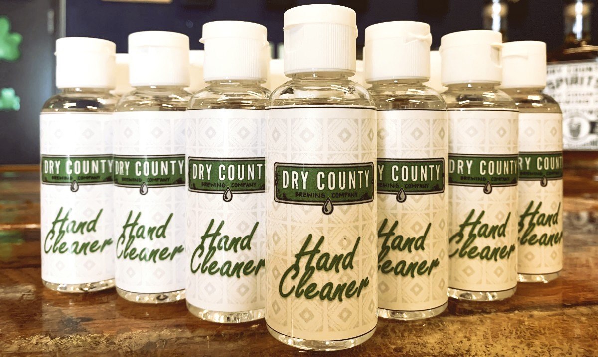 Dry County Brewing Shifts Vodka Production to Hand Sanitizer