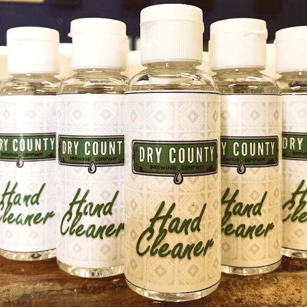 Dry County Brewing Shifts Vodka Production to Hand Sanitizer
