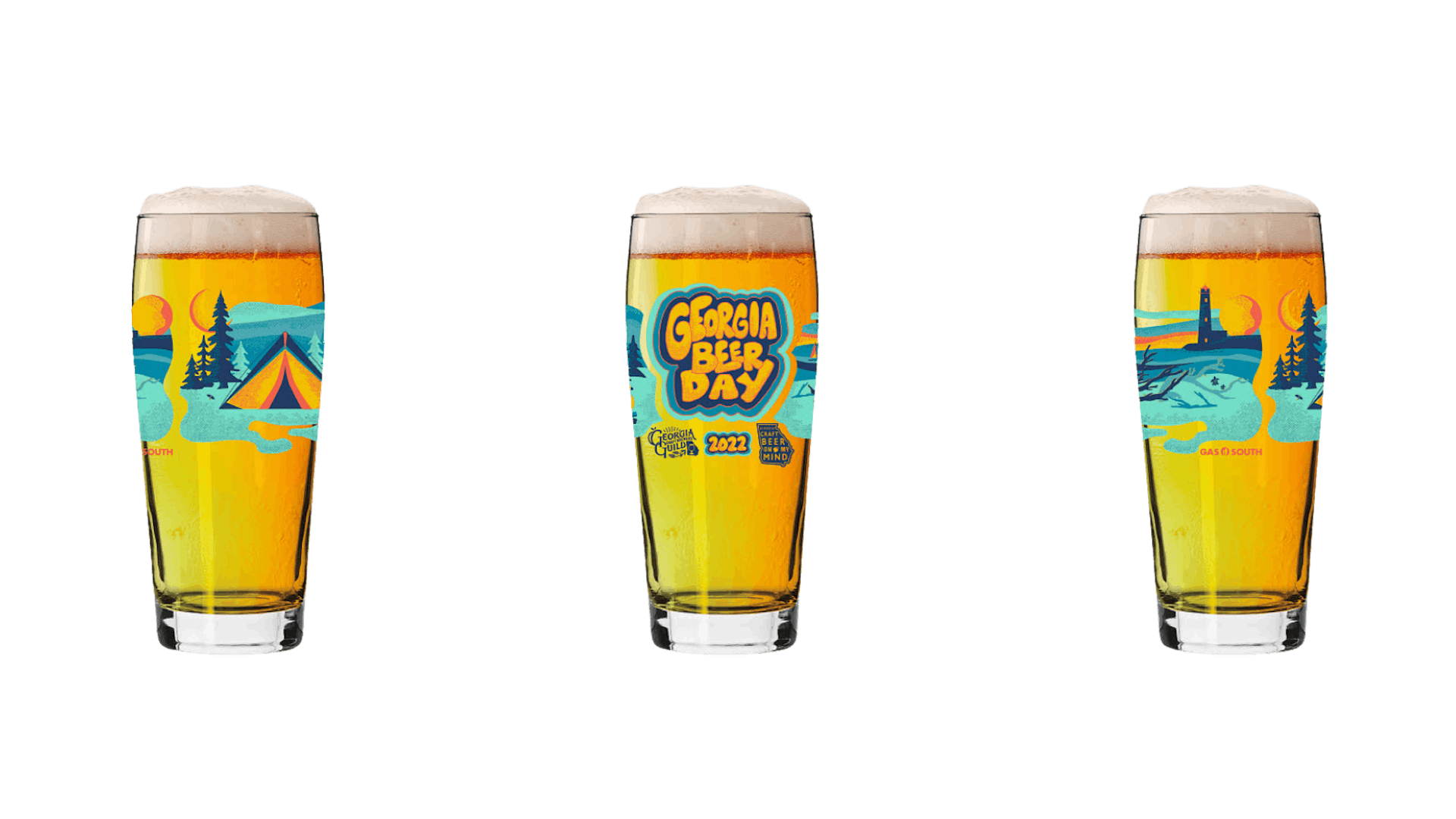 GA Beer Day Glass Banner