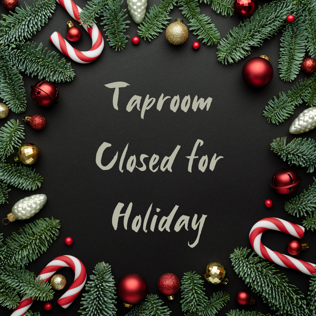 Tasting Room Closed for Holiday