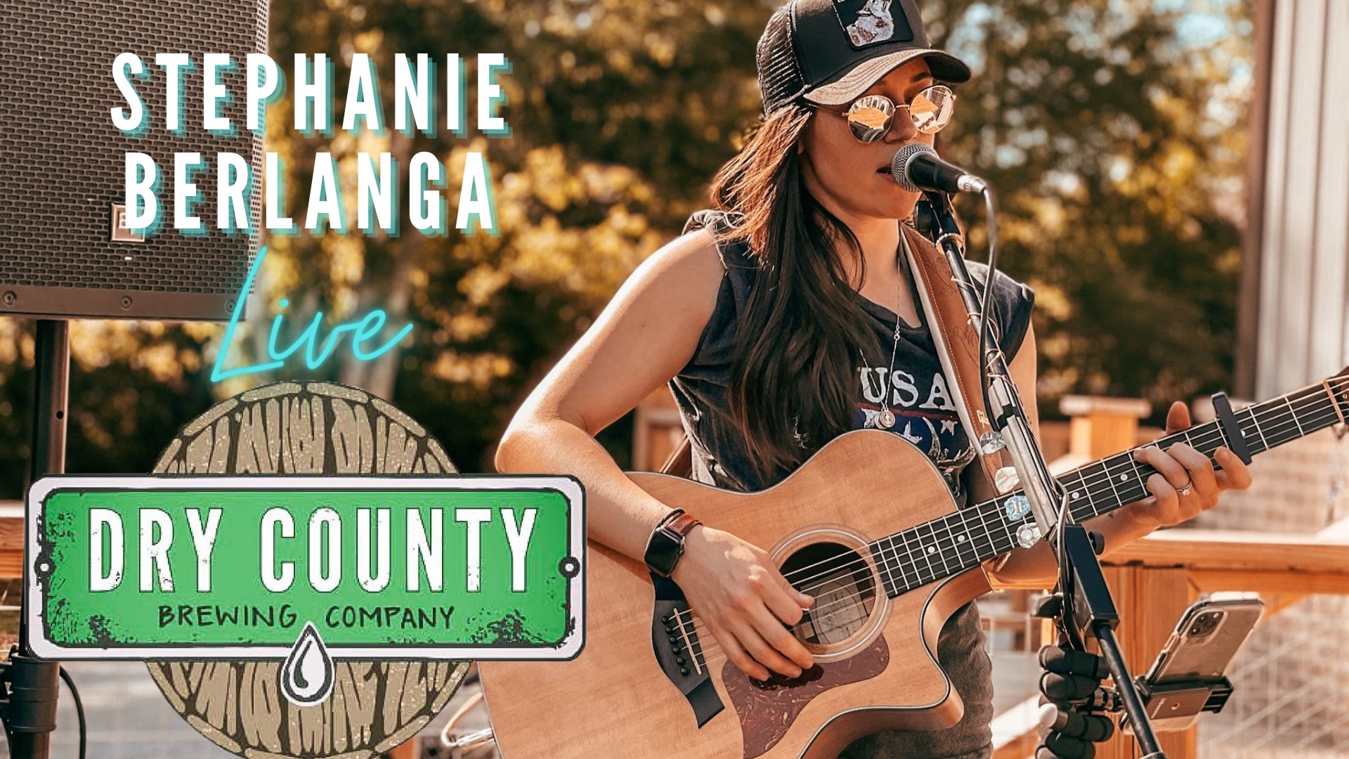 Stephanie Berlanga LIVE at Dry County Brewing!