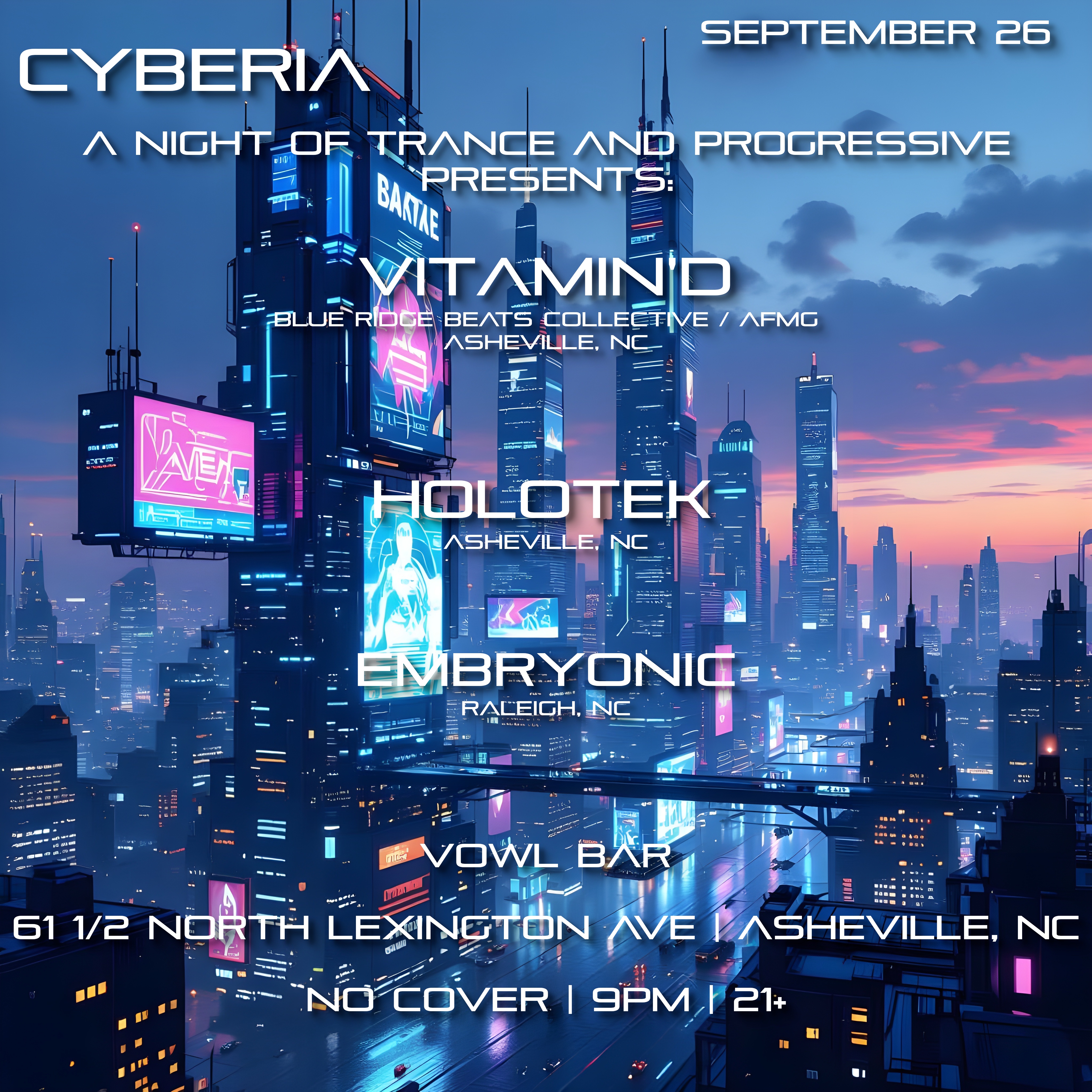 CYBERIA VOWL 4096