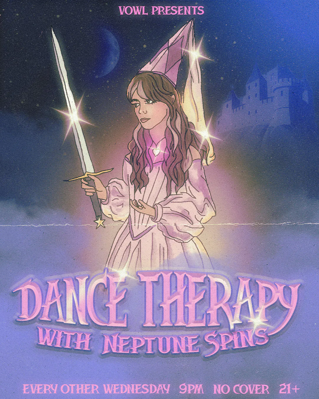 Poster for Dance Therapy w/ Neptune Spins