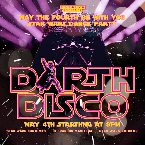 Darth Disco – Star Wars Costume and Dance Party – Asheville