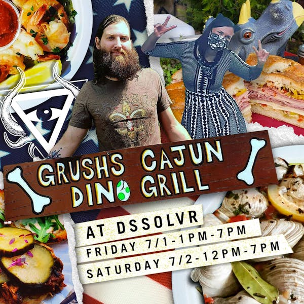 Grush’s Cajun Dino Grill Pop-up