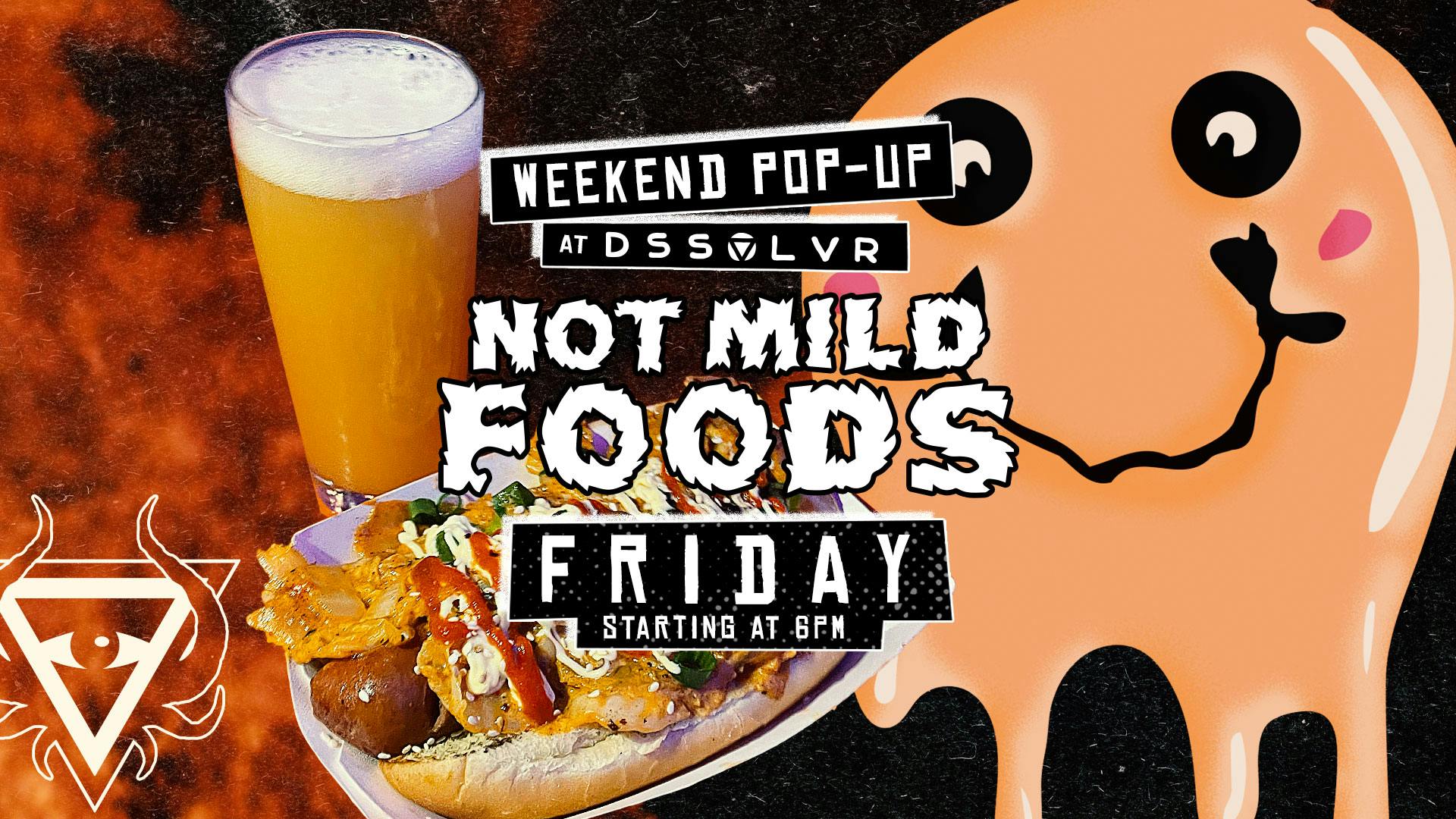 Not-mild-foods-pop-up-weekend-banner