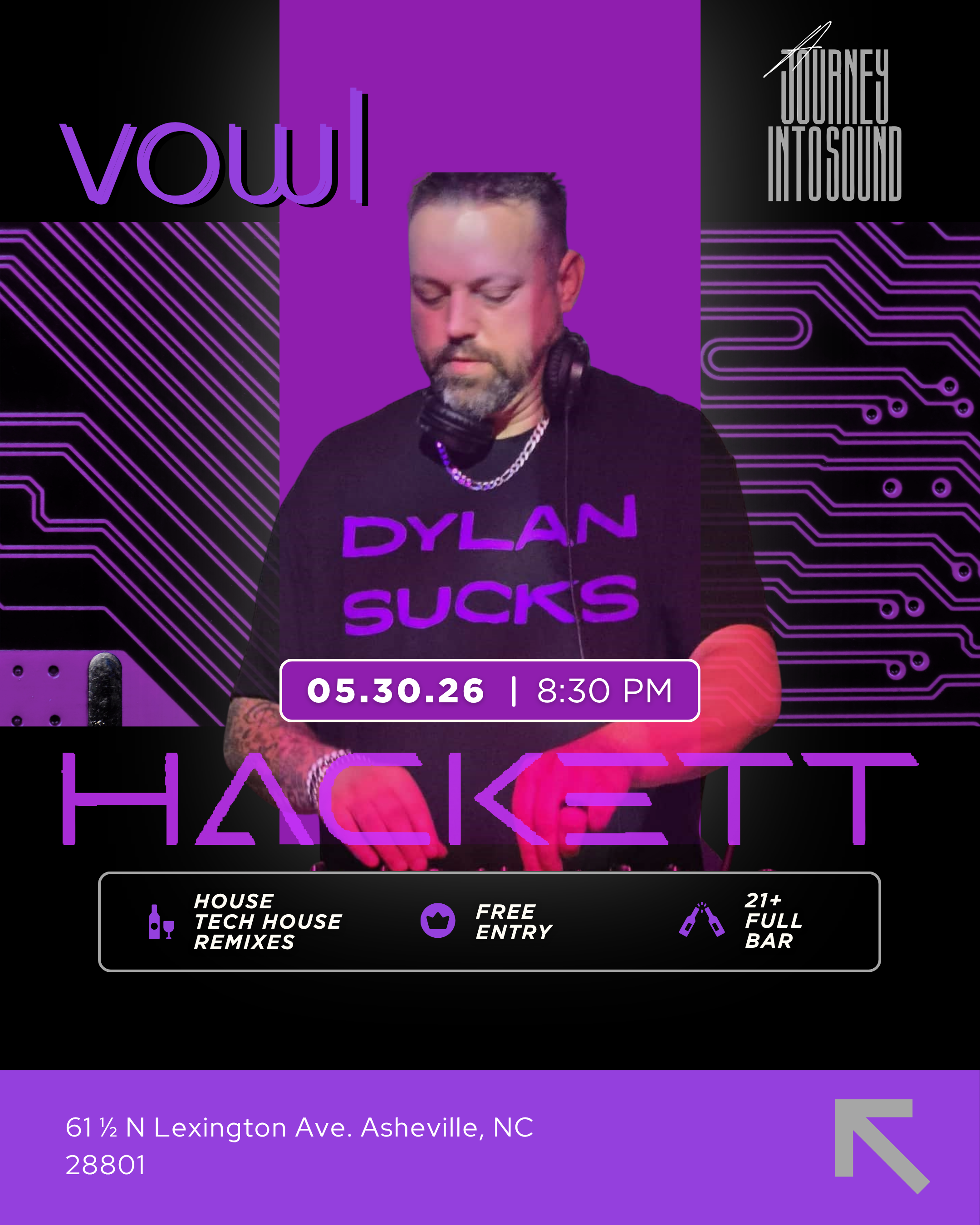 Journey Into Sound w/ HACKETT | DSSOLVR