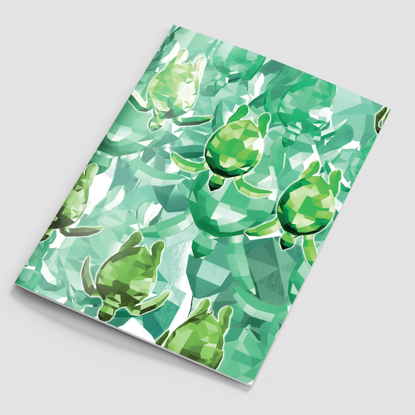A6 Notebook mockup TURTLES
