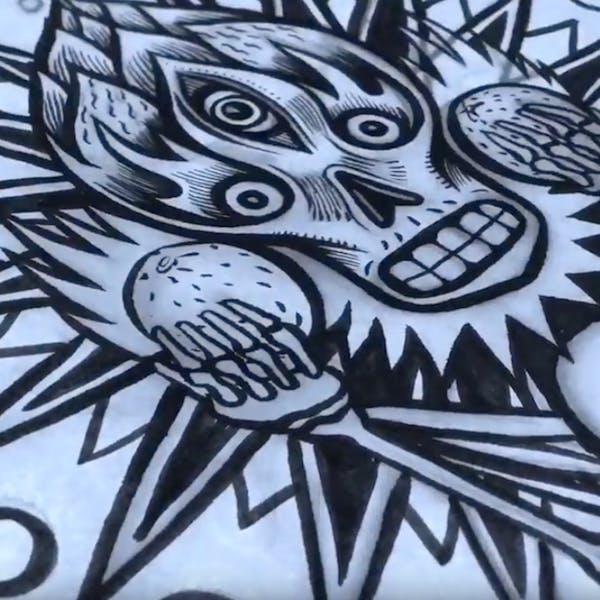 Head Rush Label Timelapse Head Rush Label Timelapse