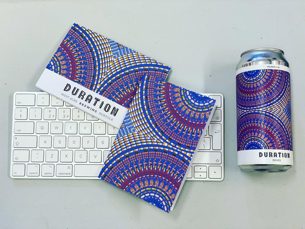 duration doses flatlay desk