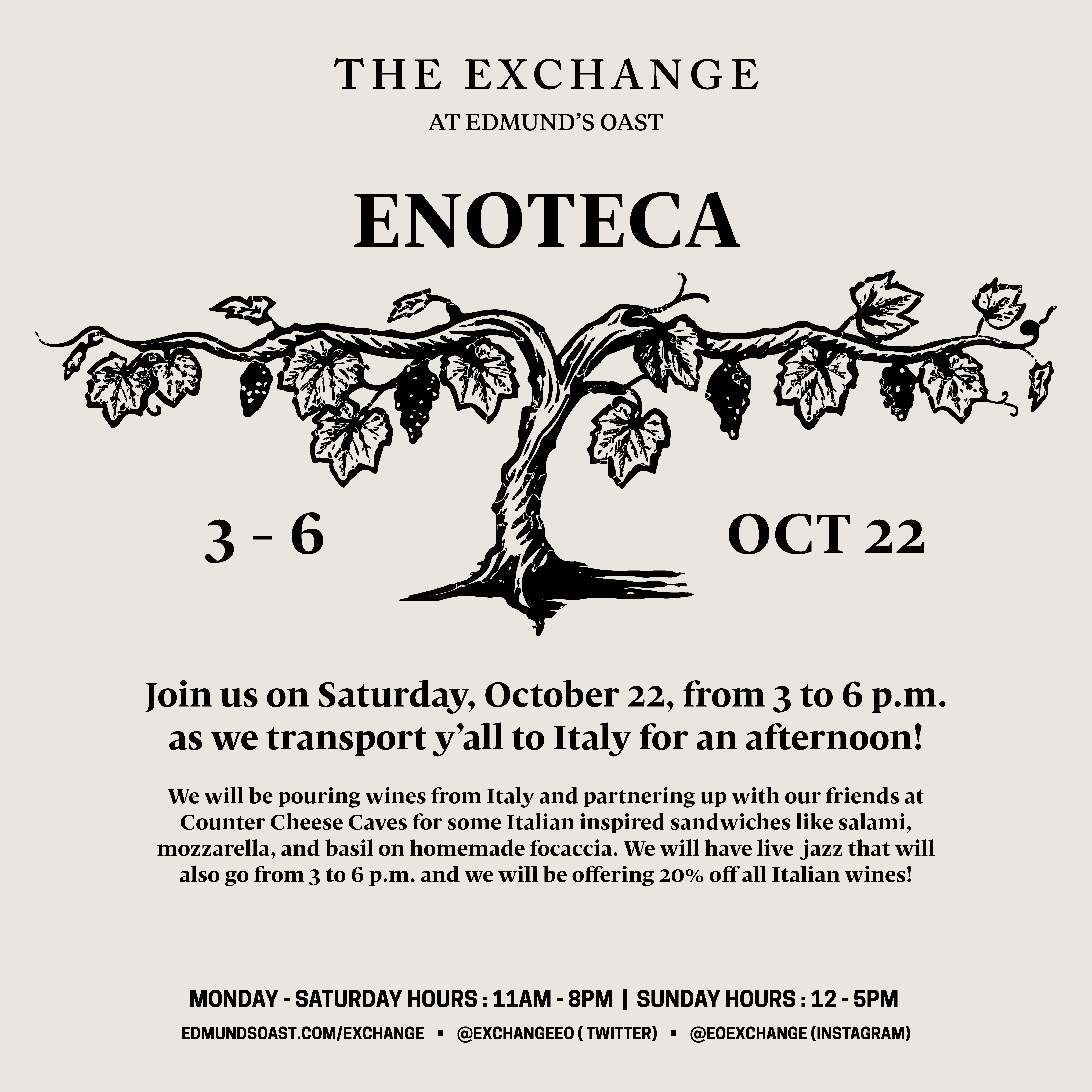 Edmund’s Oast Enoteca