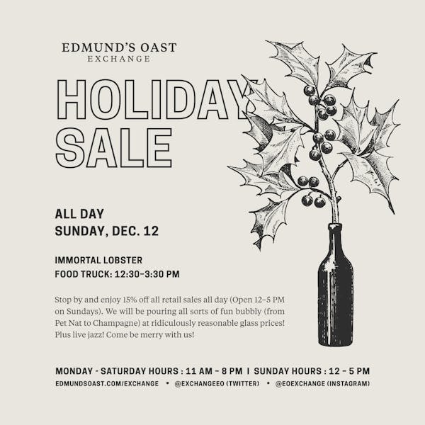 Holiday Sale + Immortal Lobster