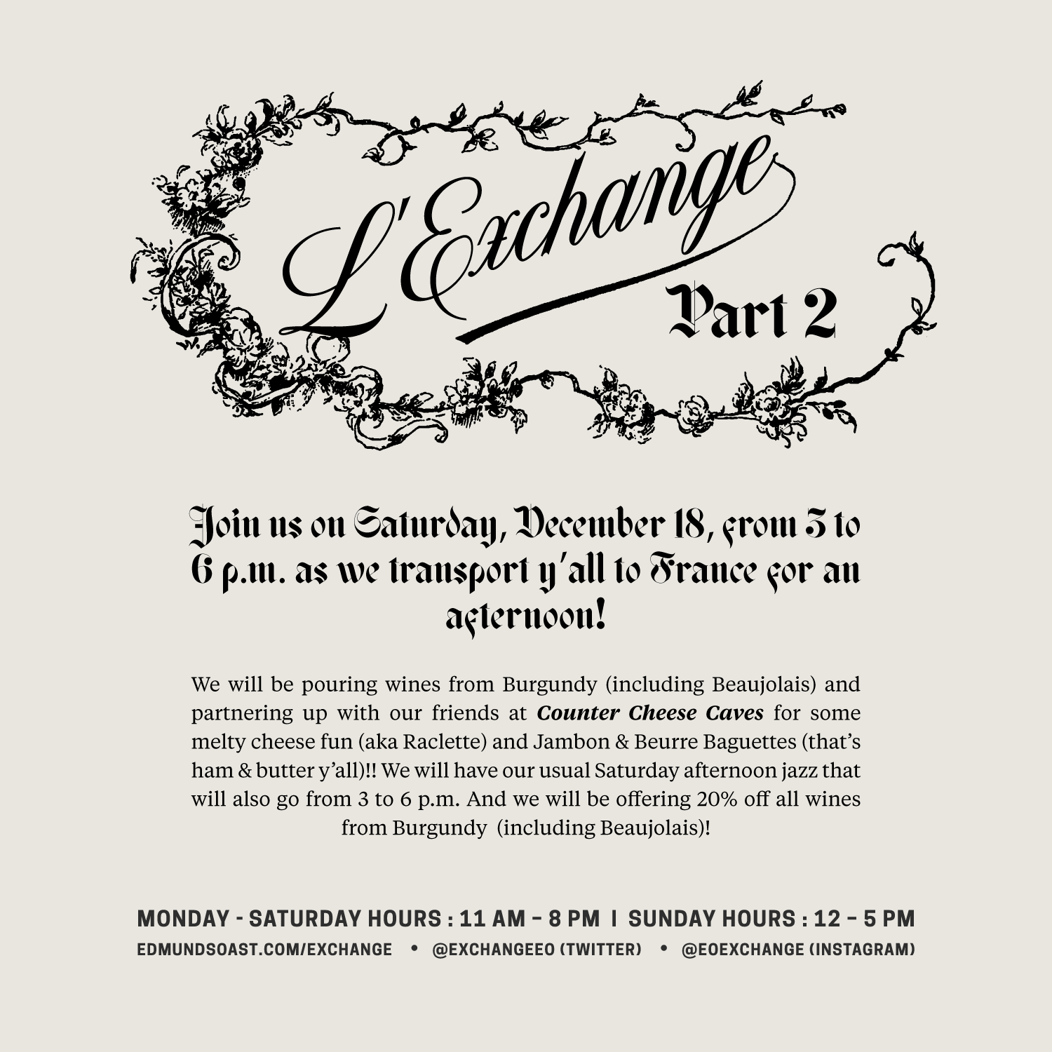 L’Exchange! Part 2