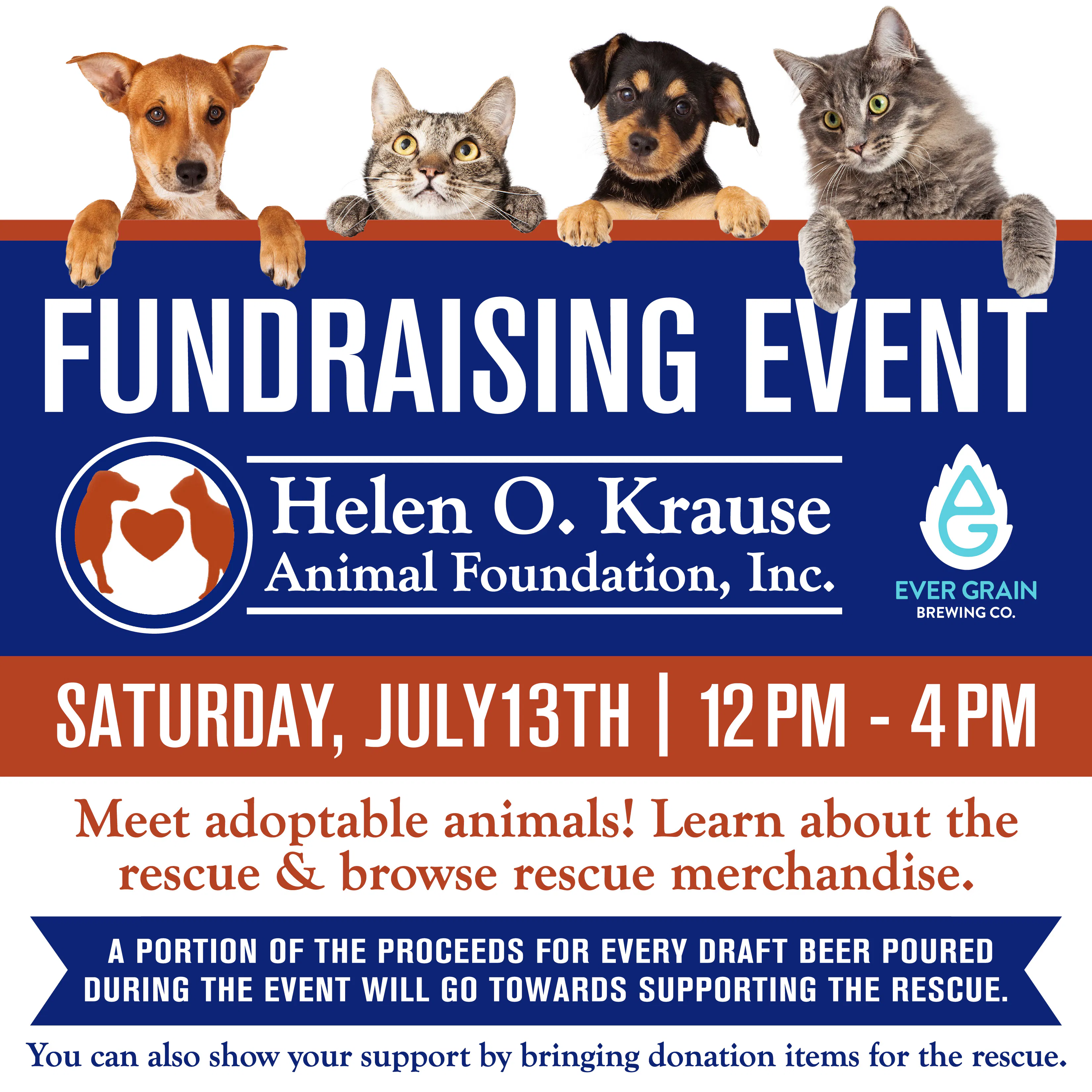 July Rescue Event features Helen O. Krause Animal Foundation, Inc ...