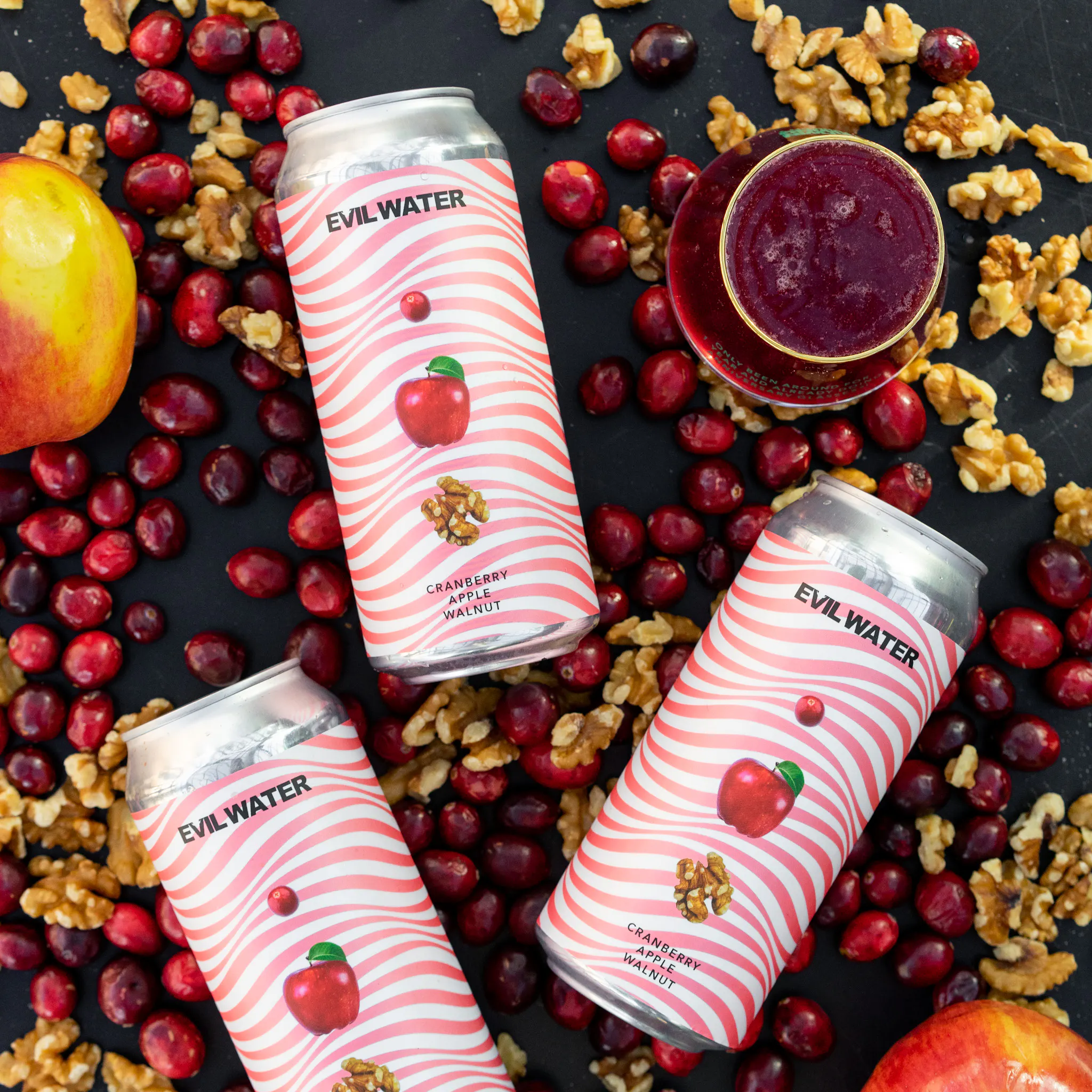 EVIL WATER - CRANBERRY, APPLE, WALNUT | Evil Twin Brewing NYC