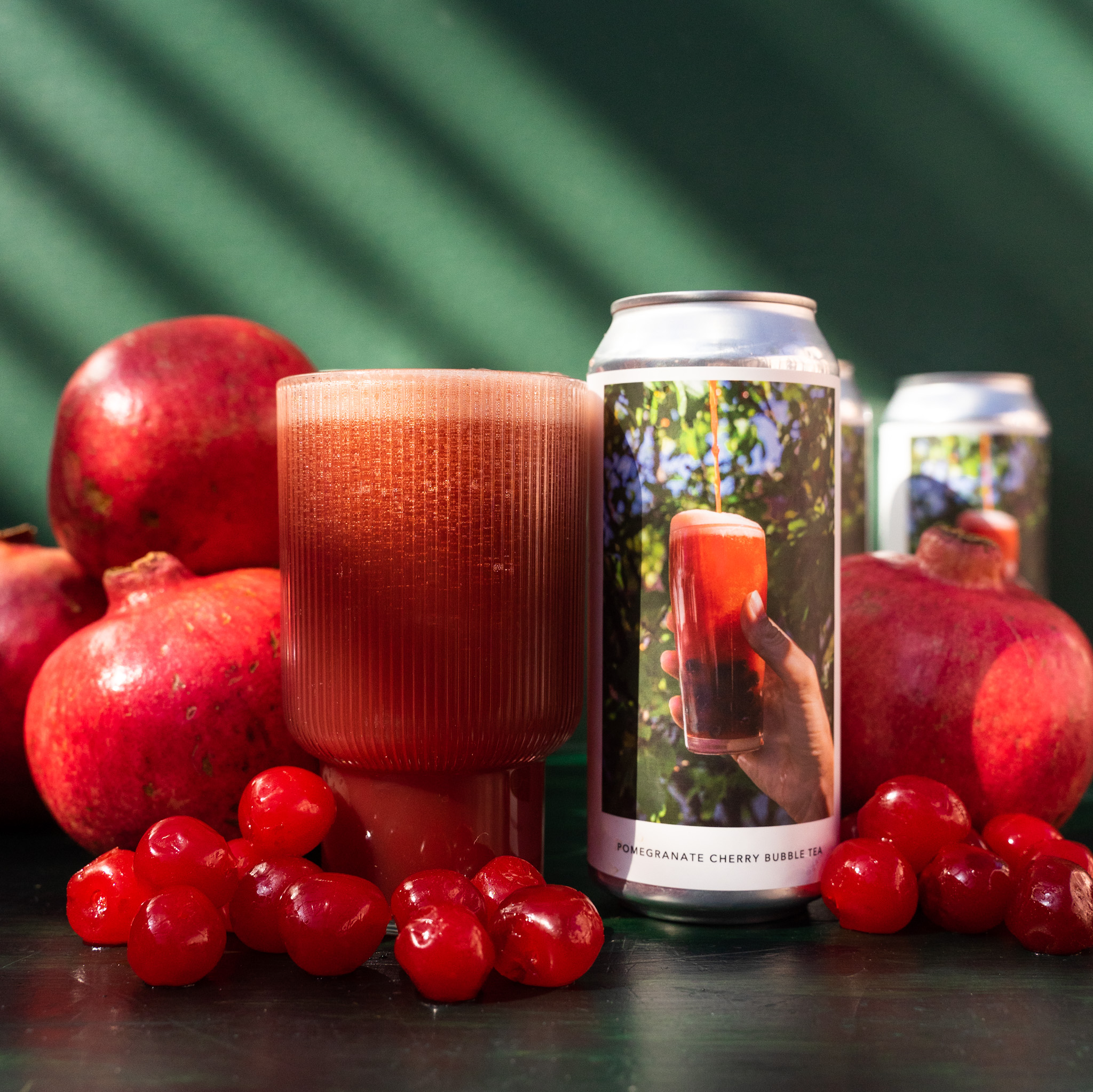 POMEGRANATE CHERRY BUBBLE TEA