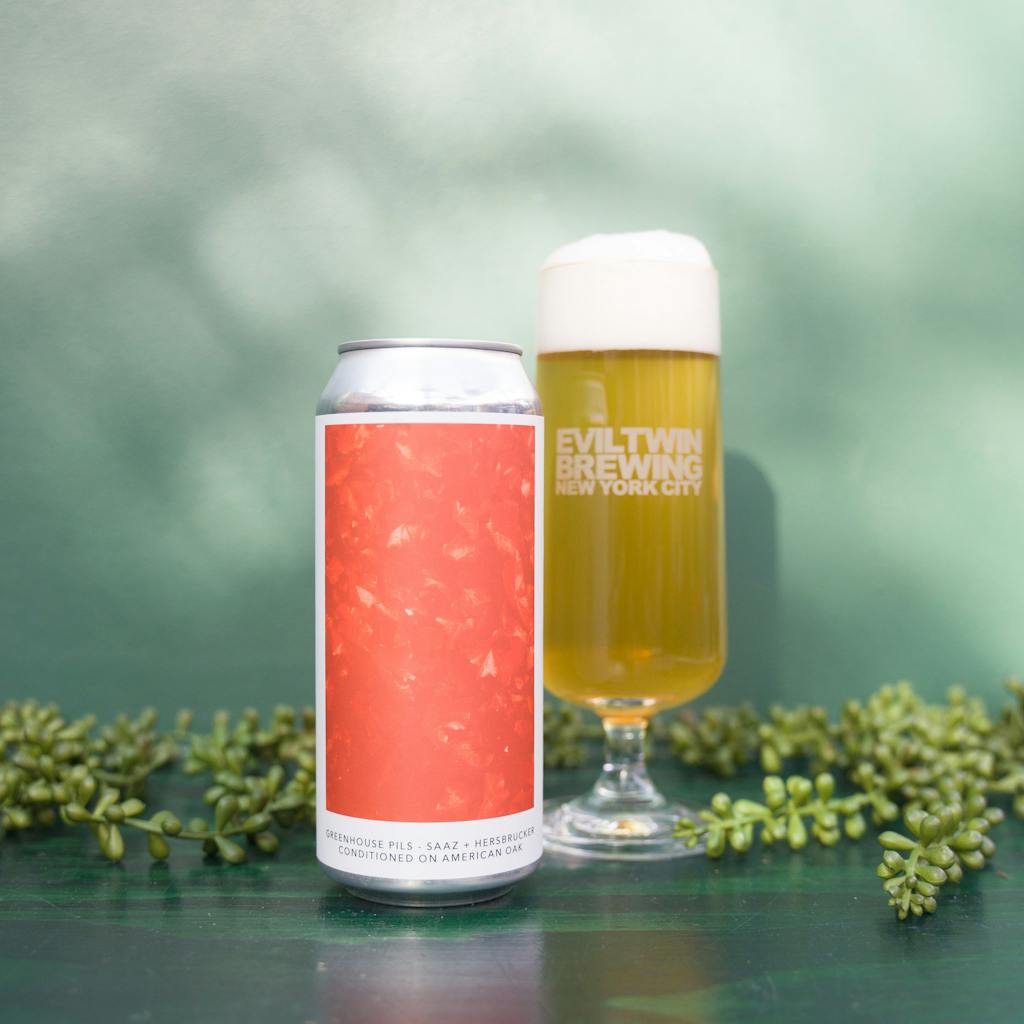 GREENHOUSE PILS SAAZ + HERSBRUCKER CONDITIONED ON AMERICAN OAK FOUDRE