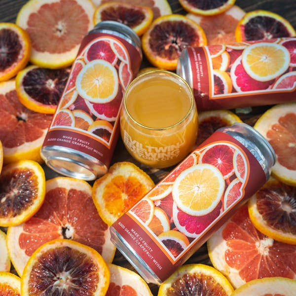 Image or graphic for MAKE IT FRUITY BLOOD ORANGE GRAPEFRUIT WEISSE