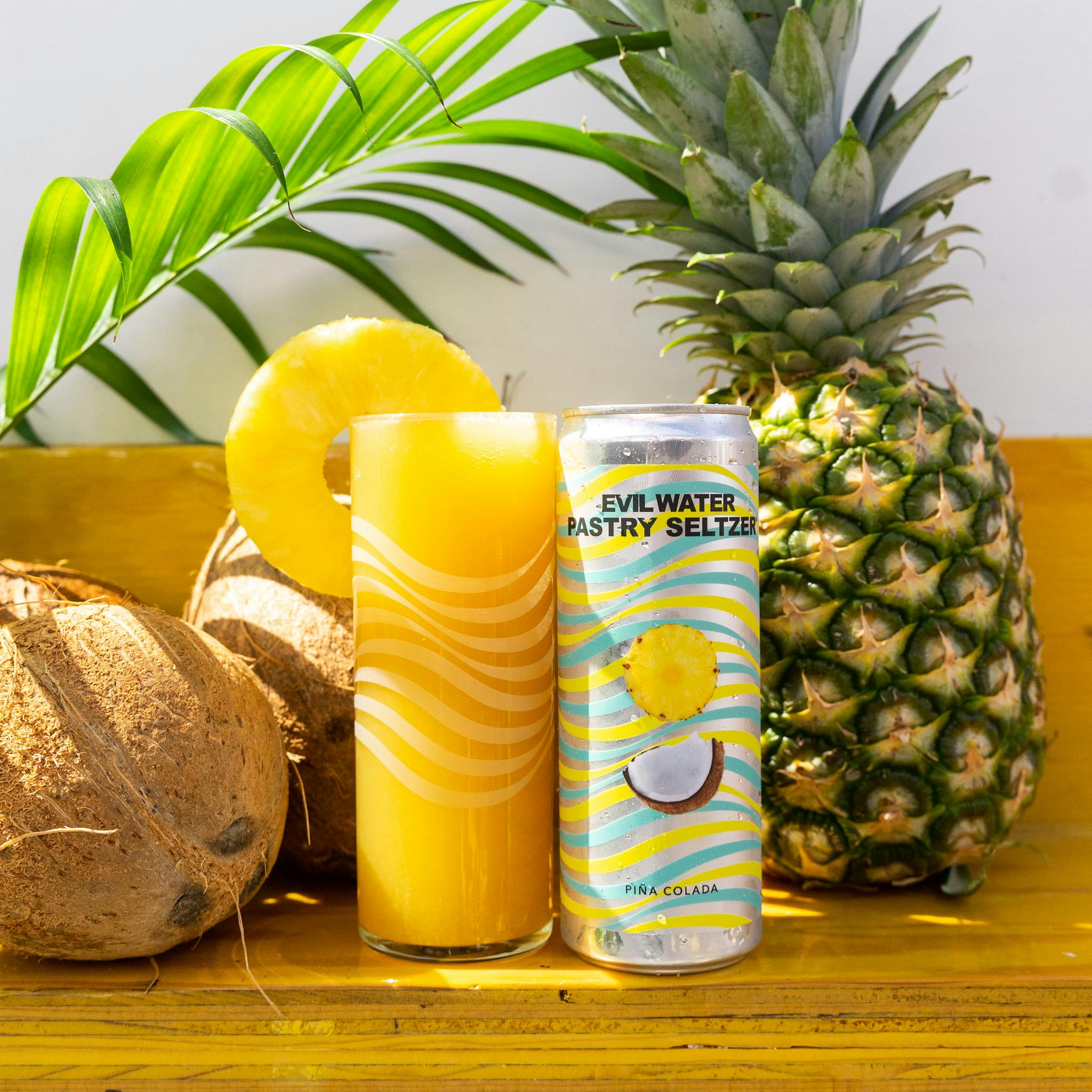 Evil Water Pastry Seltzer - Pina Colada 