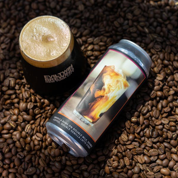 Image or graphic for AMERICA RUNS ON DOUBLE MILK, DOUBLE COFFEE, DOUBLE VANILLA LATTE STOUT