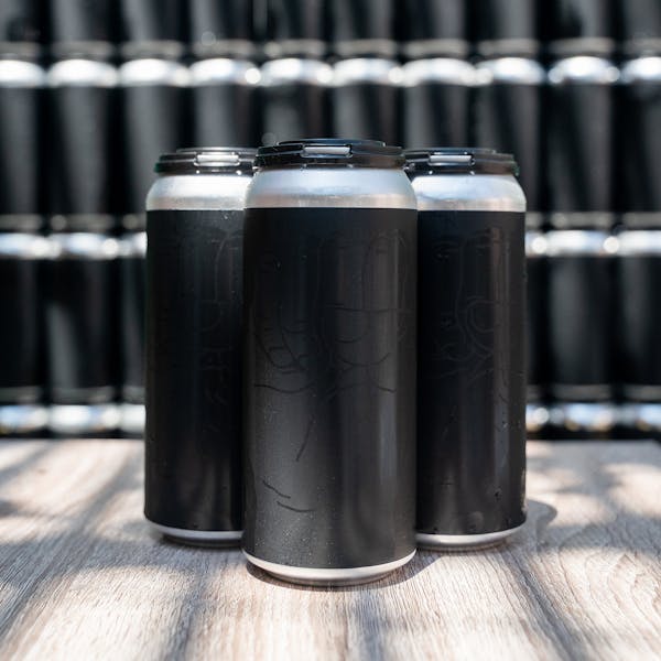 black cans