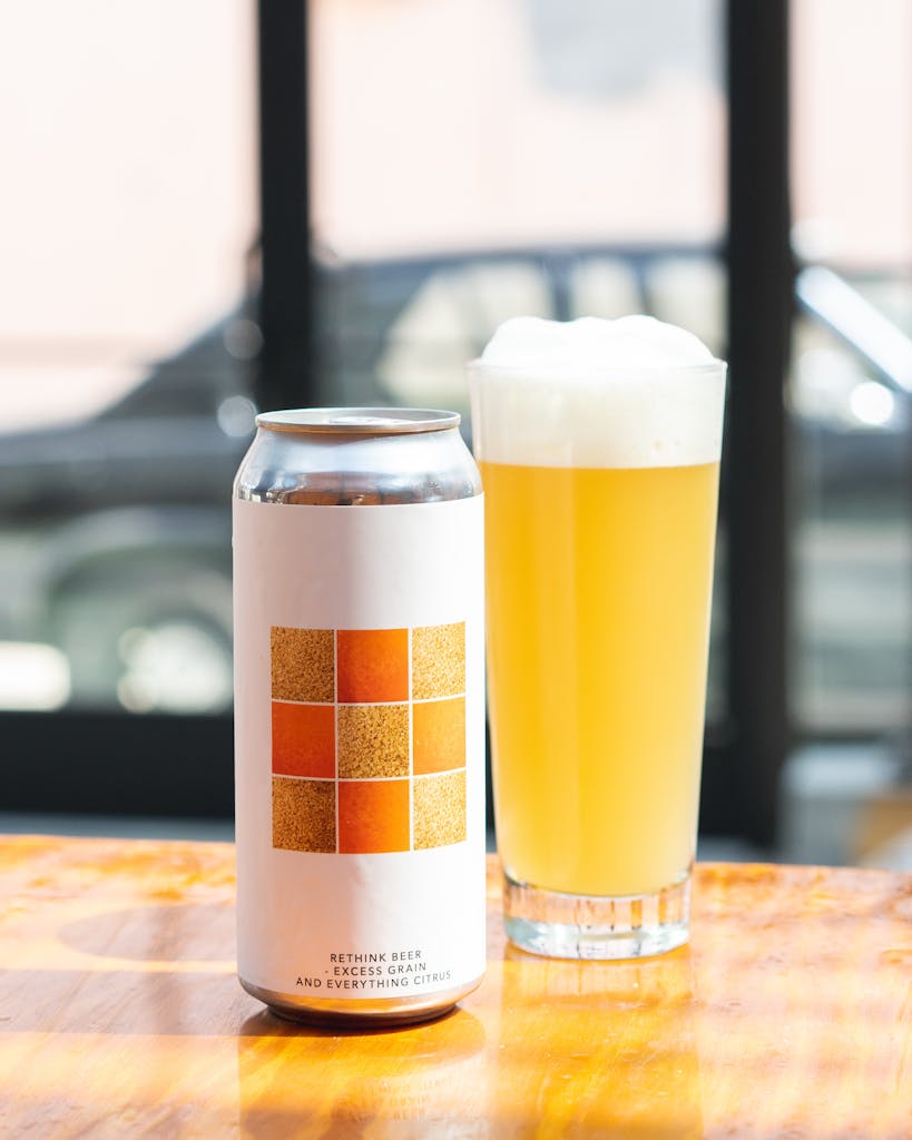 RETHINK BEER – EXCESS GRAIN AND EVERYTHING CITRUS