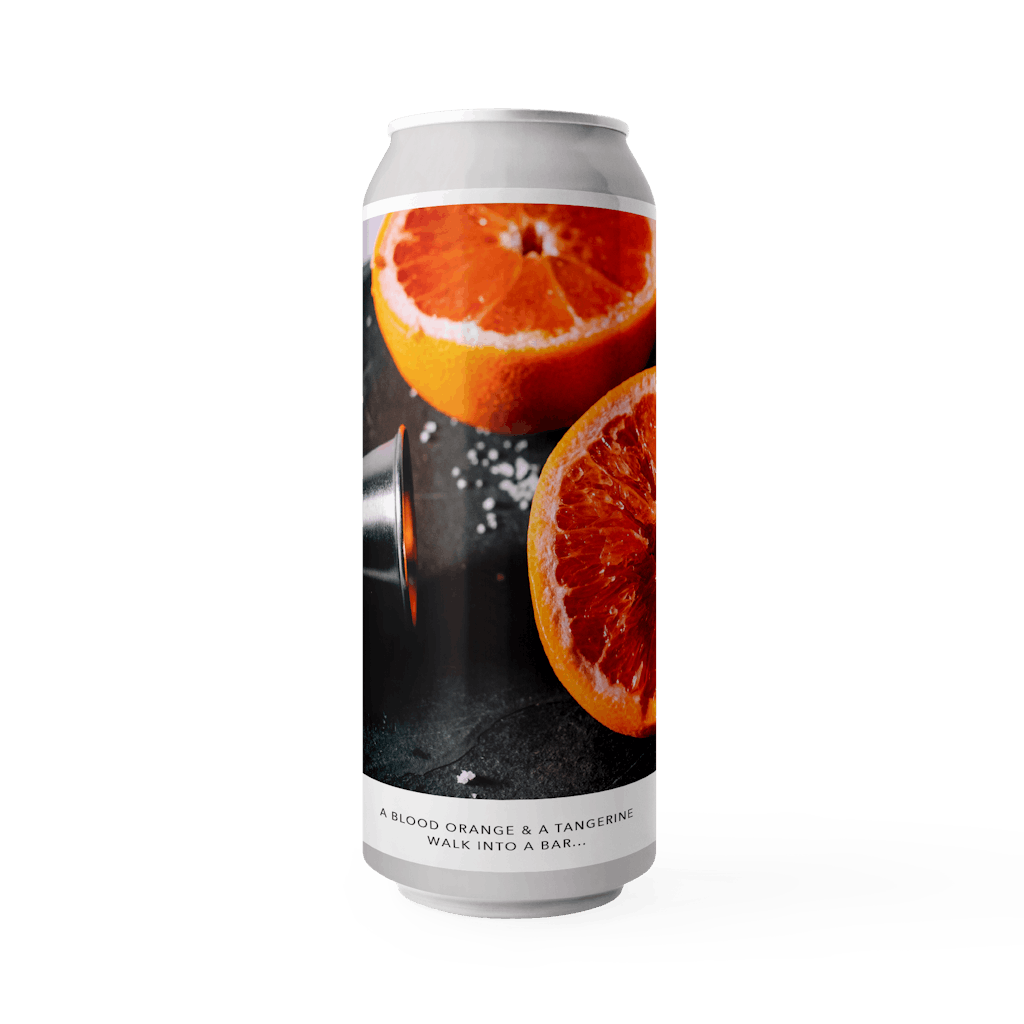 A BLOOD ORANGE & A TANGERINE WALK INTO A BAR…