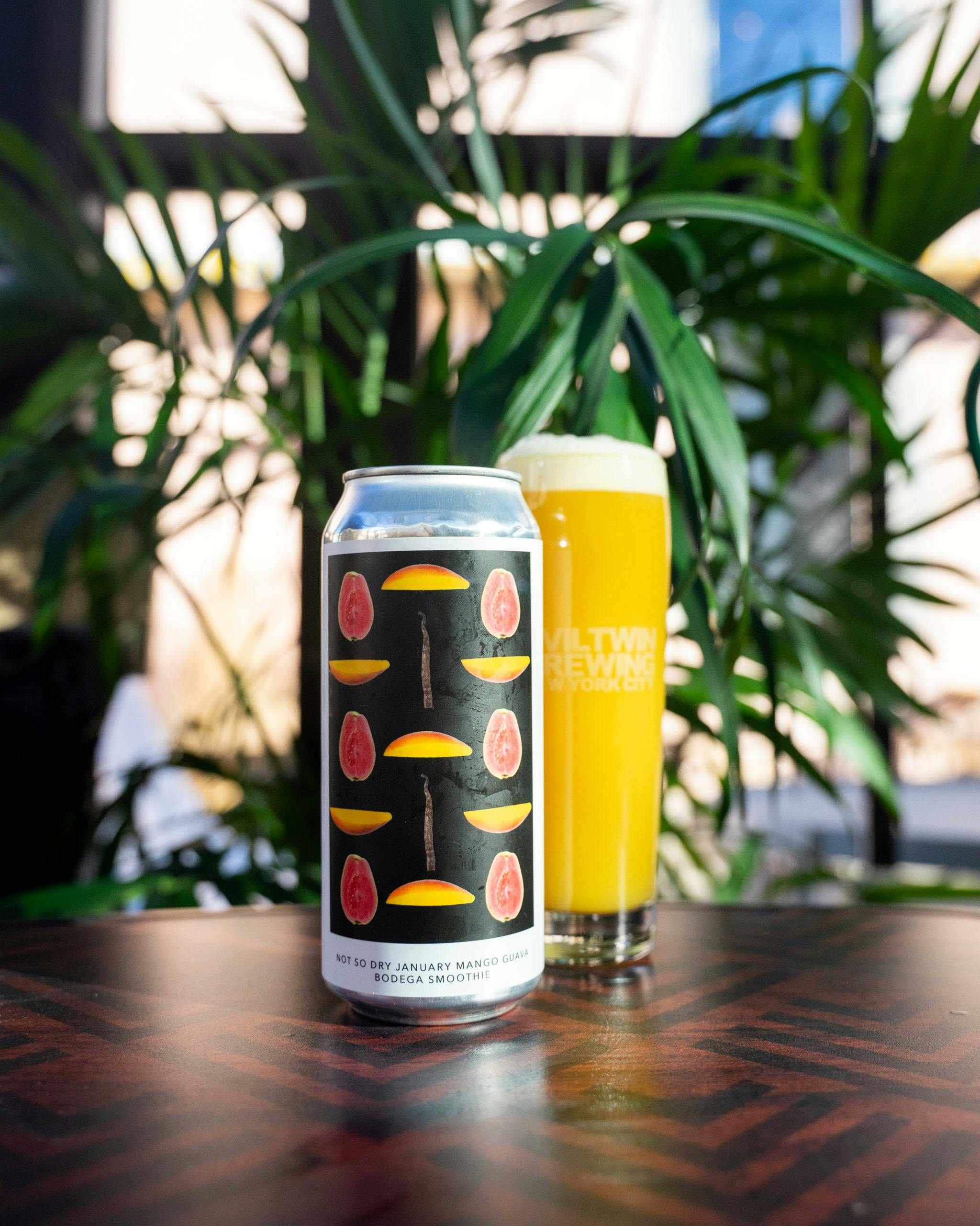 NOT SO DRY JANUARY MANGO GUAVA BODEGA SMOOTHIE | Evil Twin Brewing NYC