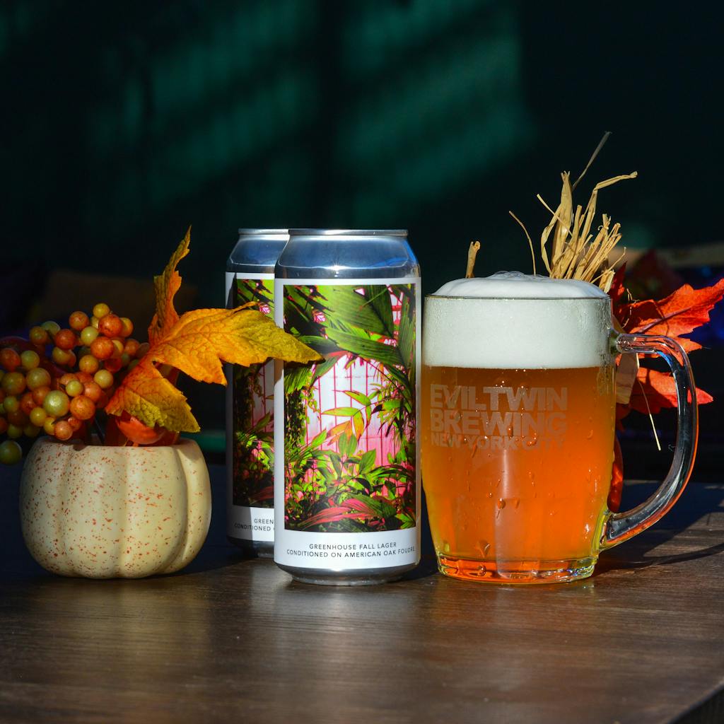 GREENHOUSE FALL LAGER CONDITIONED ON AMERICAN OAK FOUDRE
