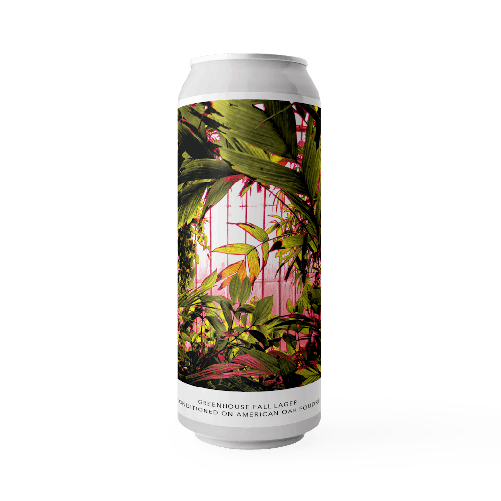 GREENHOUSE FALL LAGER CONDITIONED ON AMERICAN OAK FOUDRE