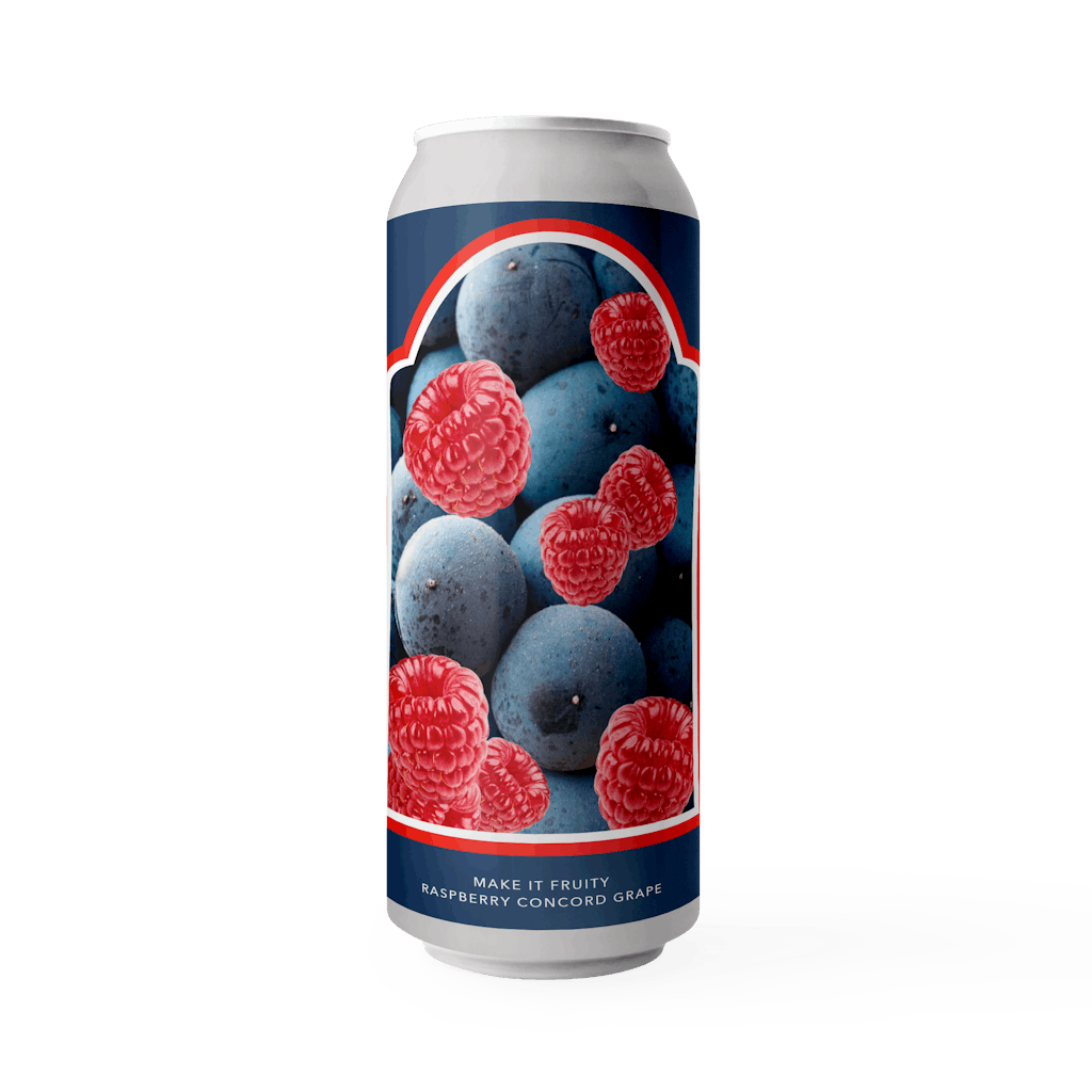 MAKE IT FRUITY RASPBERRY CONCORD GRAPE