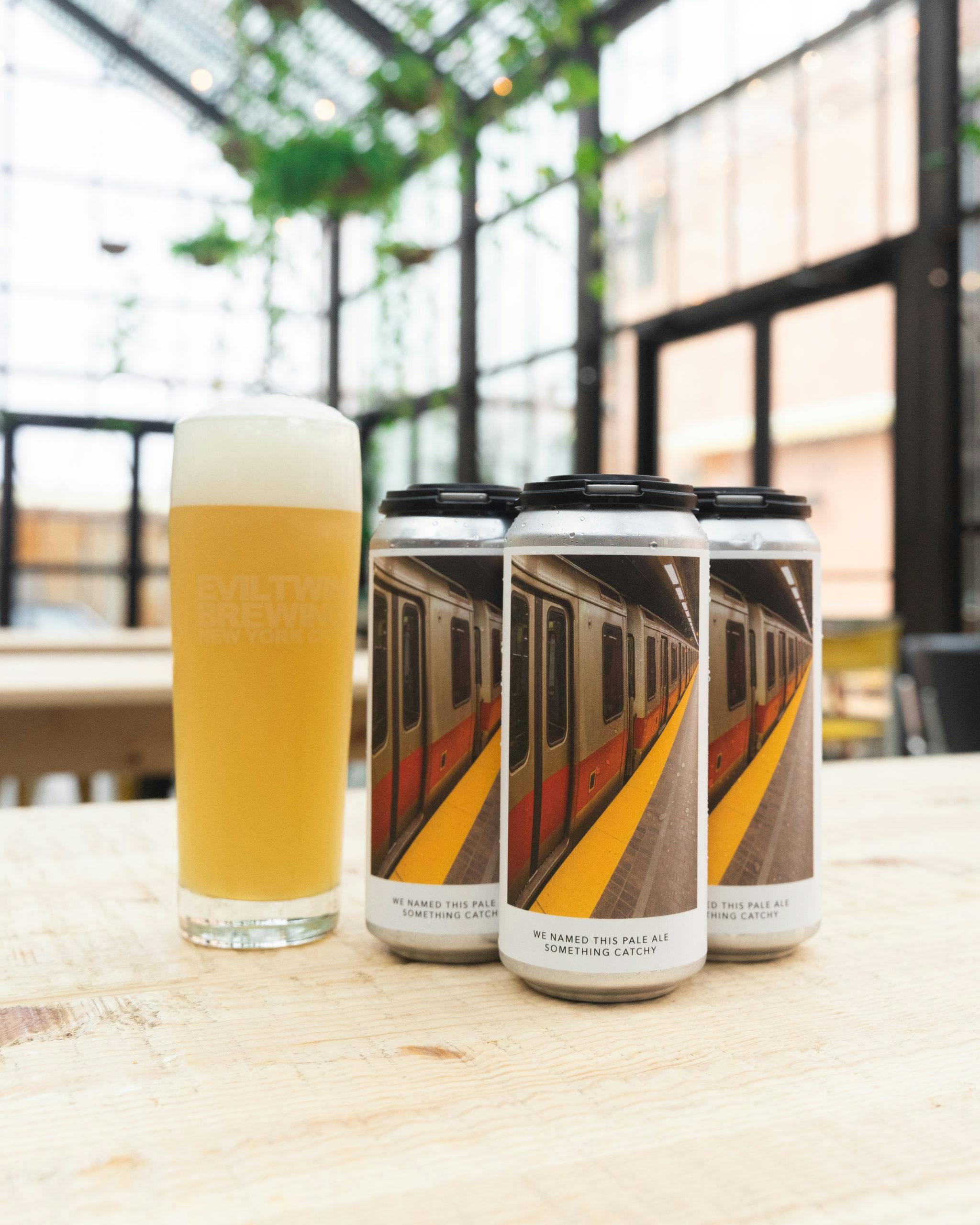 WE NAMED THIS PALE ALE SOMETHING CATCHY Evil Twin Brewing NYC