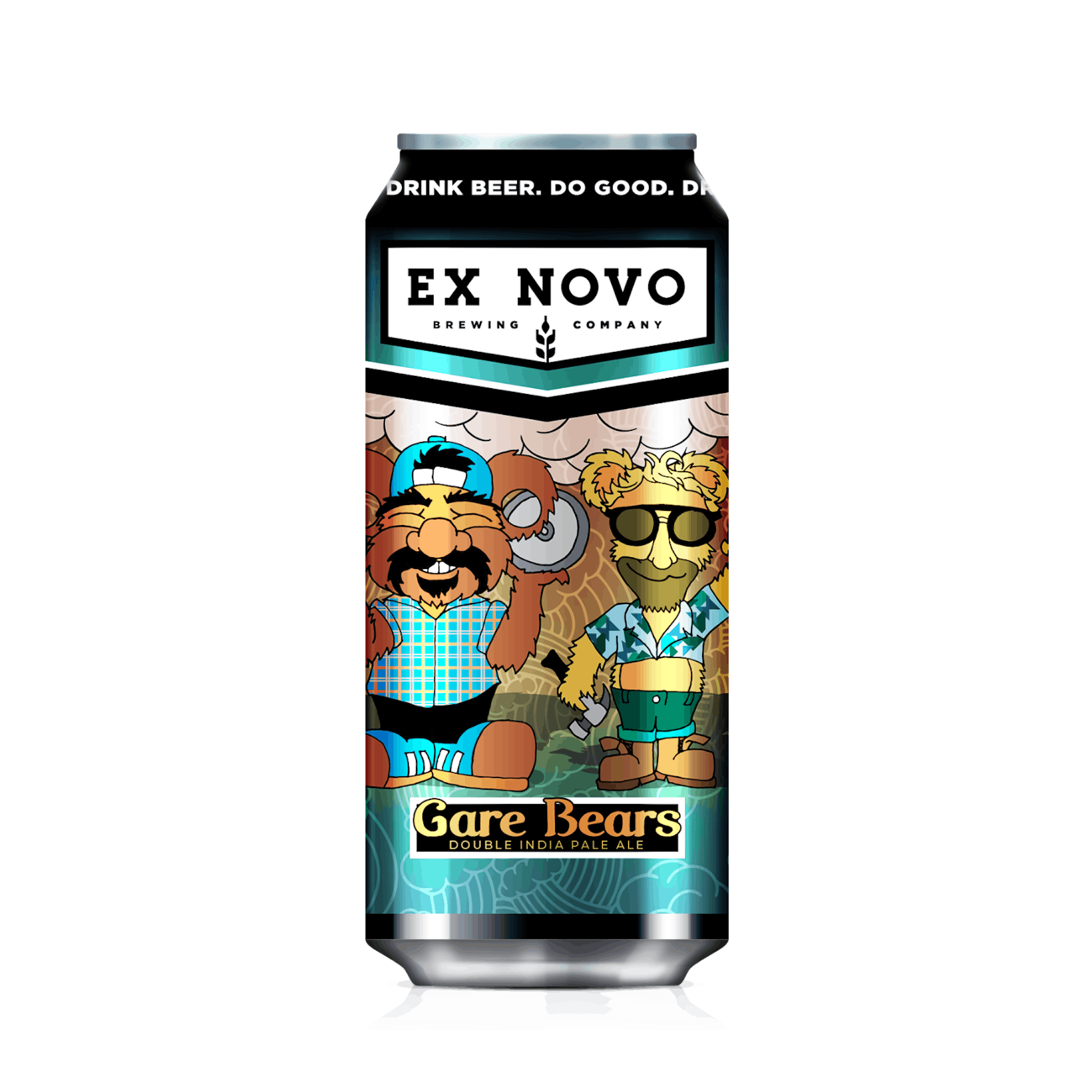 GareBears-web Ex Novo Brewing Can rendering - gare bears