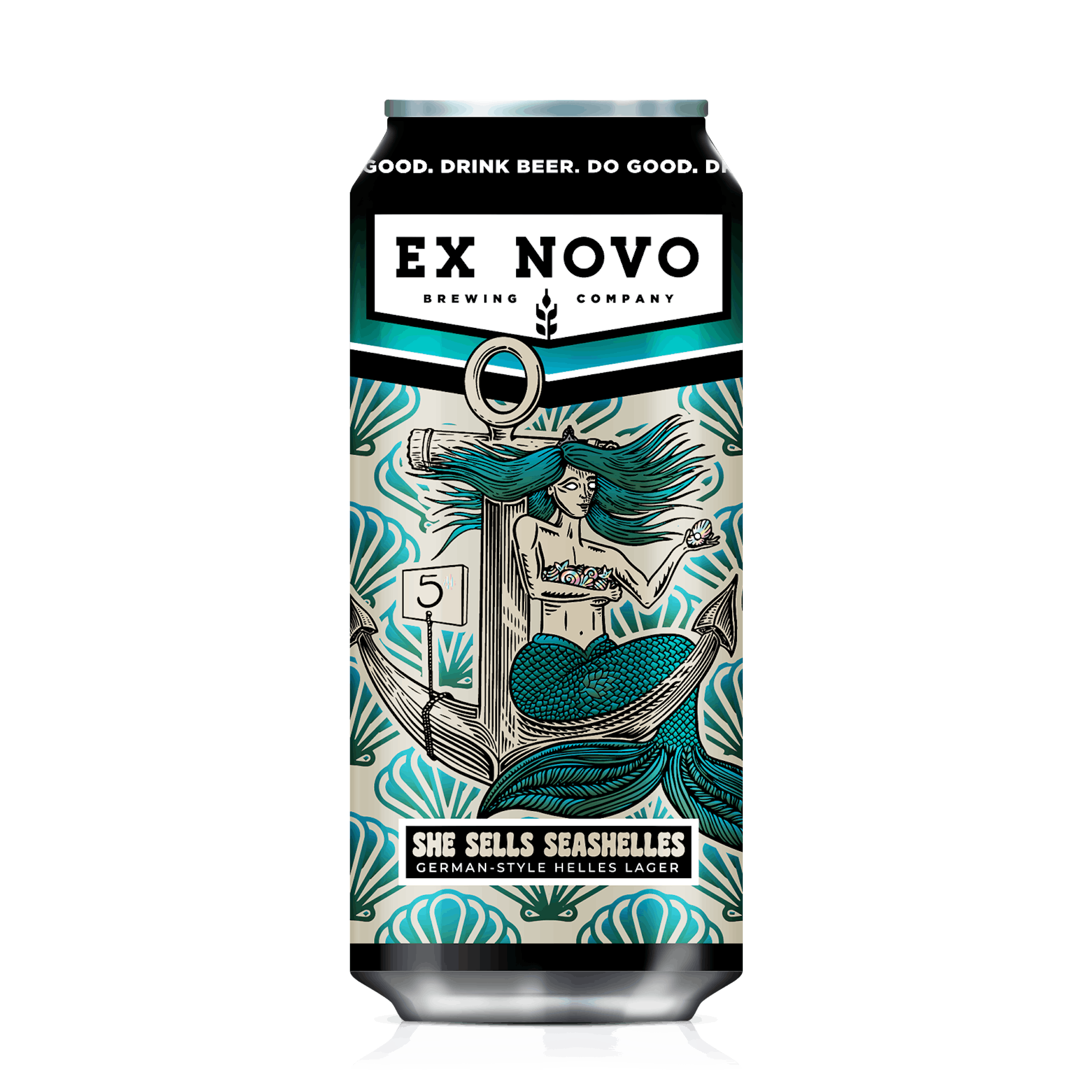 SheSellsSeaShelles Ex Novo Brewing Beer Can