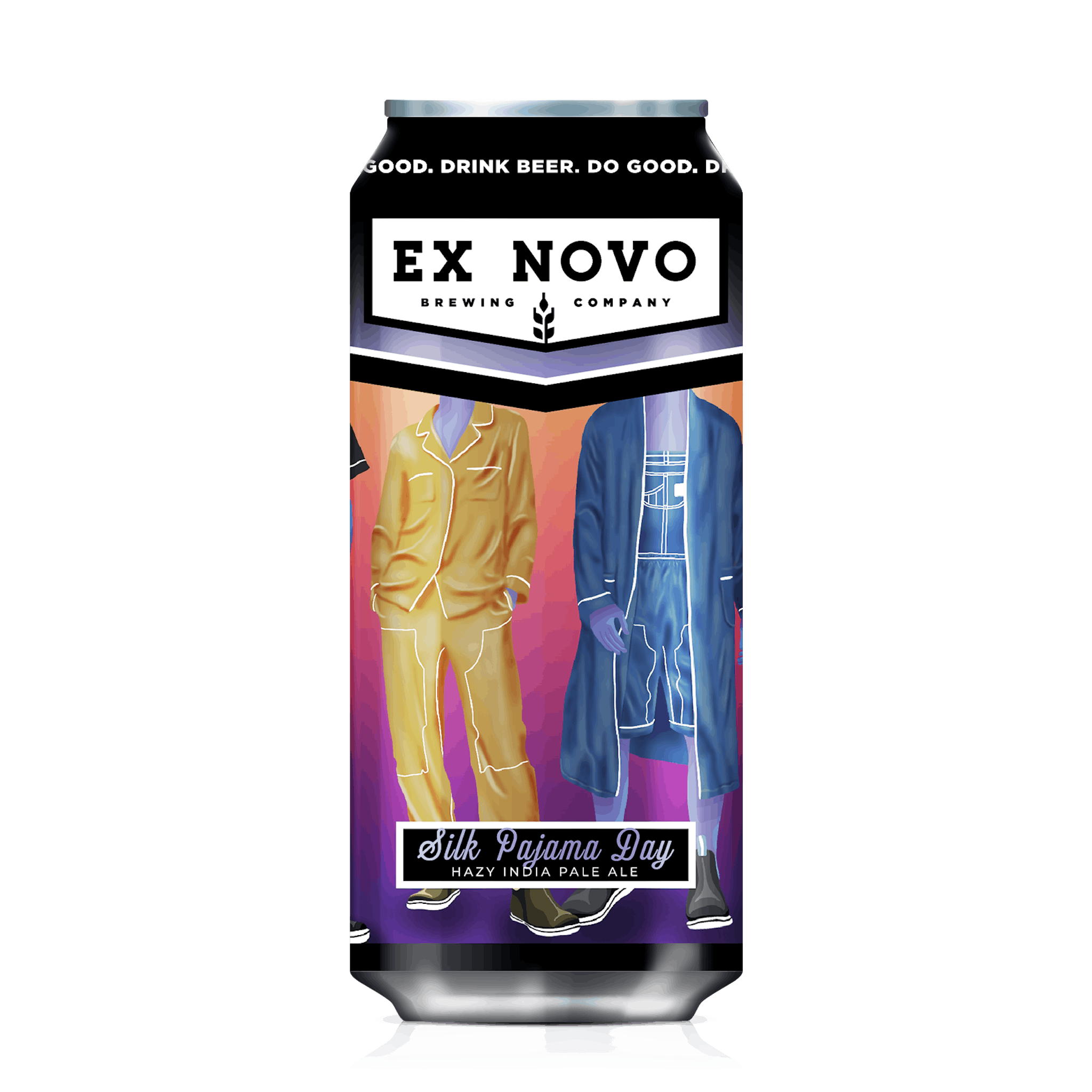 SilkPajamaDay Silk Pajama Day Beer Can Graphic