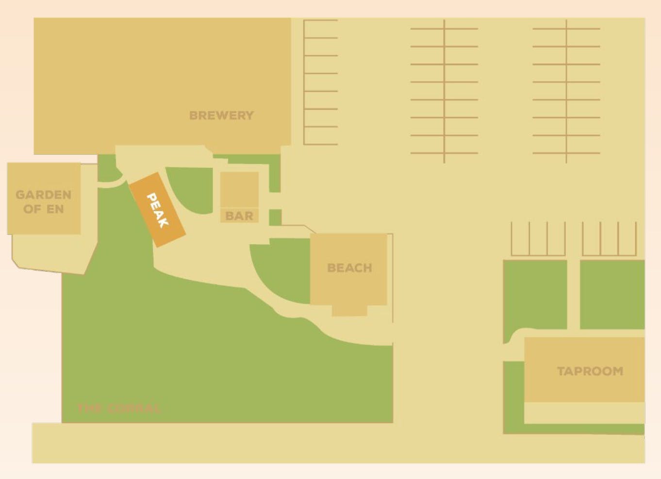 map of Ex Novo Brewing campus