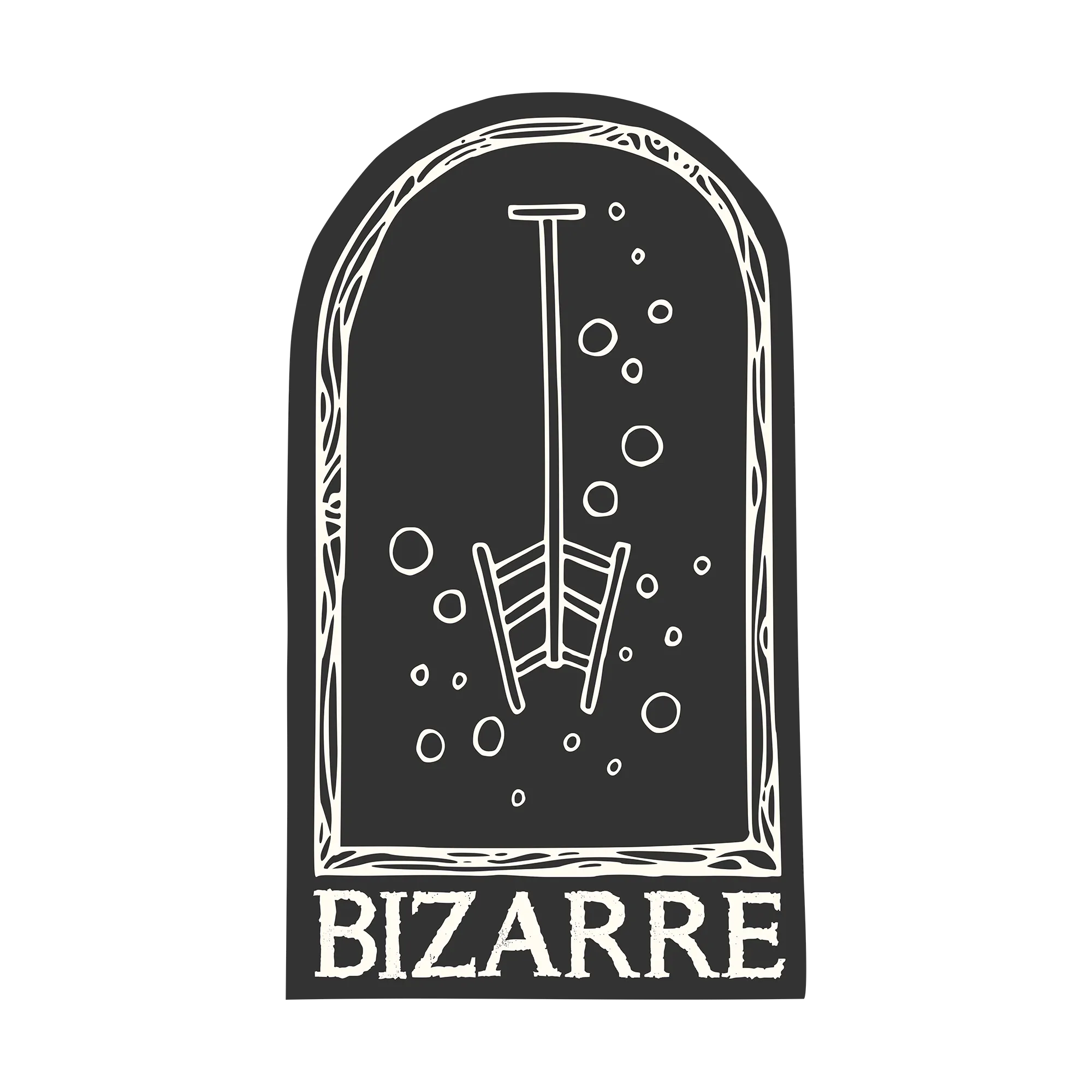 Bizarre Brewing Classic Logo (black background)