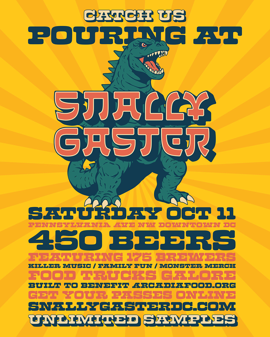 Snallygaster 25 Social Media Kit Tile