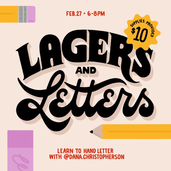 [SOLD OUT!] Lagers & Letters: Part II