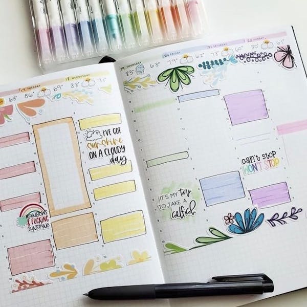 Bullet Journaling Basics with Pretty Prints & Paper