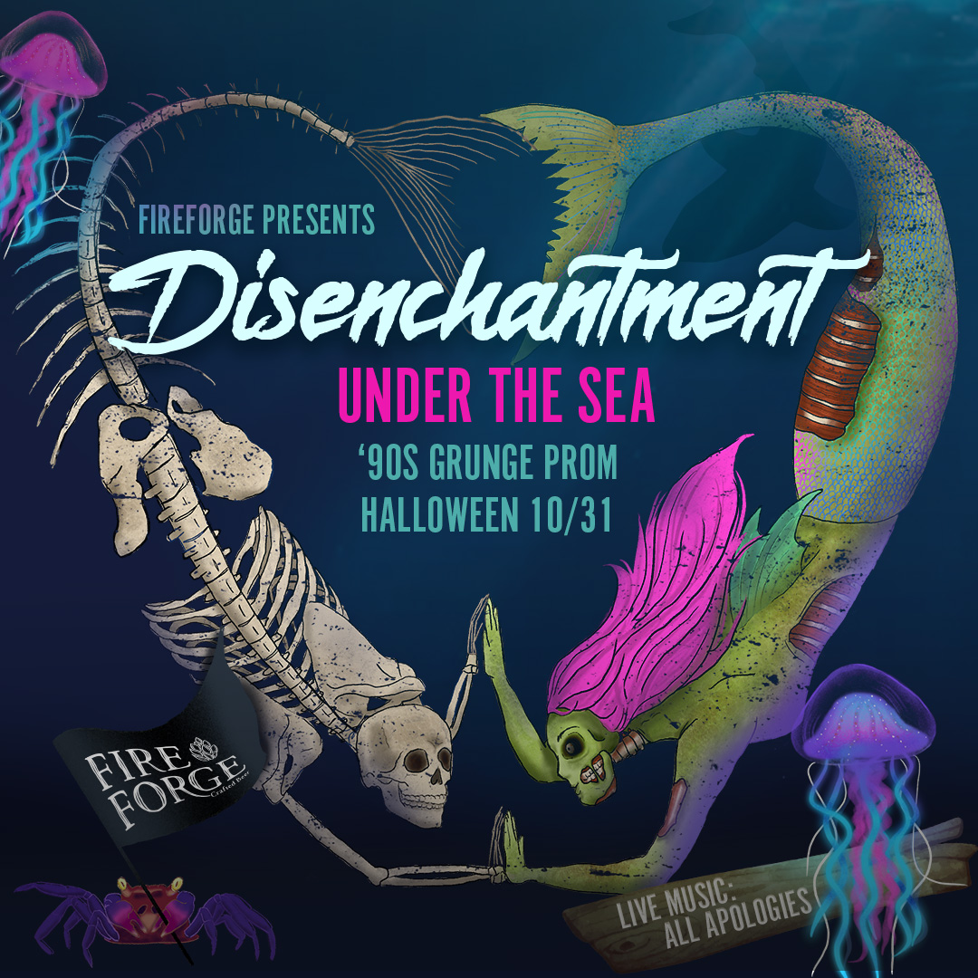 Halloween ’90s Grunge Prom – Disenchantment Under the Sea