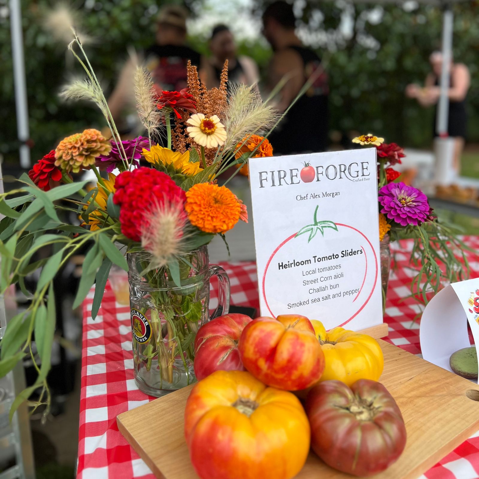 Fireforge’s Heirloom Tomato Slider Wins 1st Place at Traveler’s Rest Farmers Market Competition