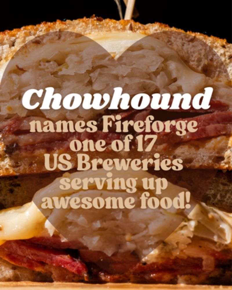 Chowhound Recognizes Fireforge for Awesome Food