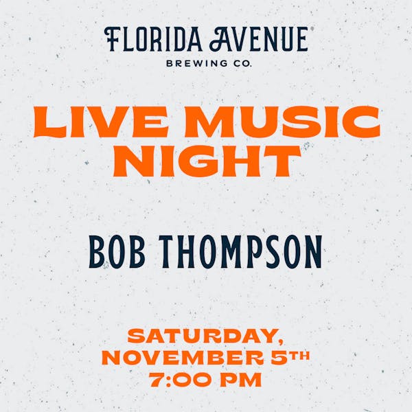 Live Music – Bob Thompson