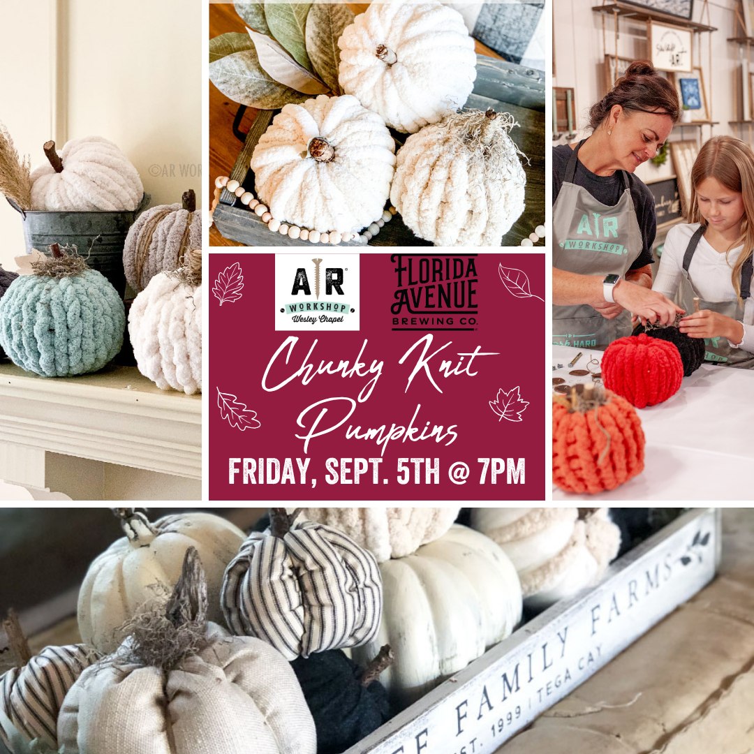 Chunky Knit Pumpkins