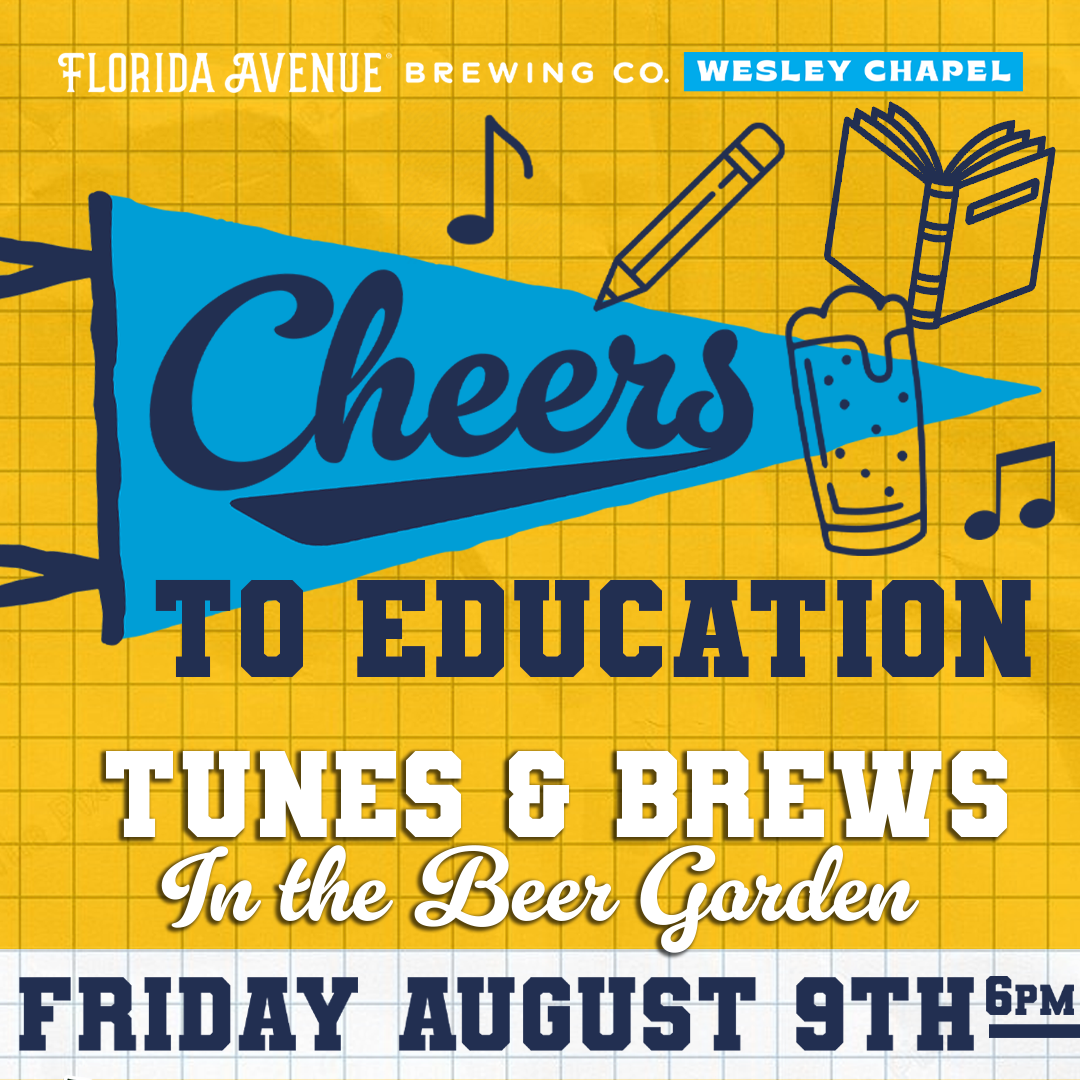 Tunes and Brews in the Beer Garden!