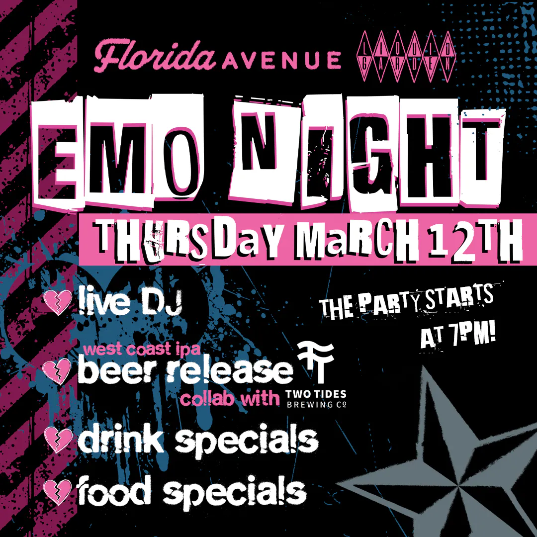 EMO NIGHT! | Florida Avenue Brewing